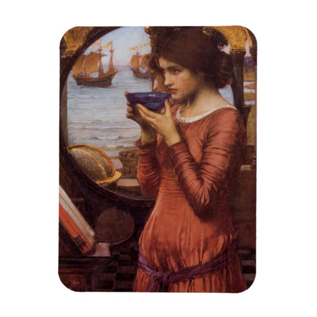 Destiny John William Waterhouse Magnet (Vertikal)