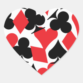 Destiny Las Vegas Wedding Heart Sticker