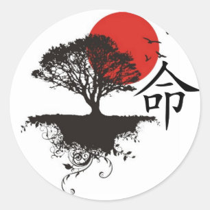 Destiny Runder Aufkleber