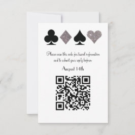 Destiny Silver Las Vegas Wedding QR Code Antwort