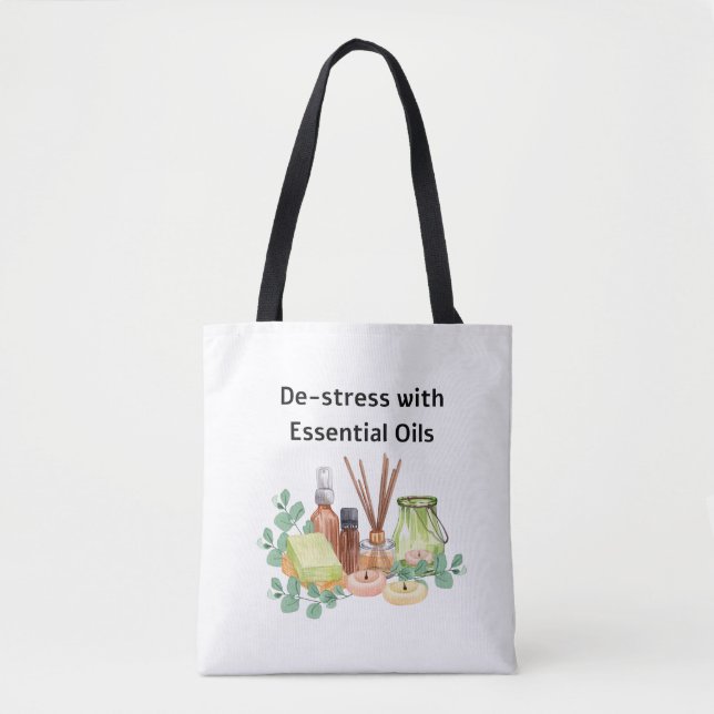 Déstress avec Sac fourre-tout d'huiles essentielle (Devant)