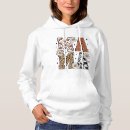 Destressierter Mama-Western Hoodie