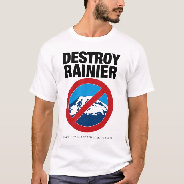 Destroy Rainier Shirt (Vorderseite)