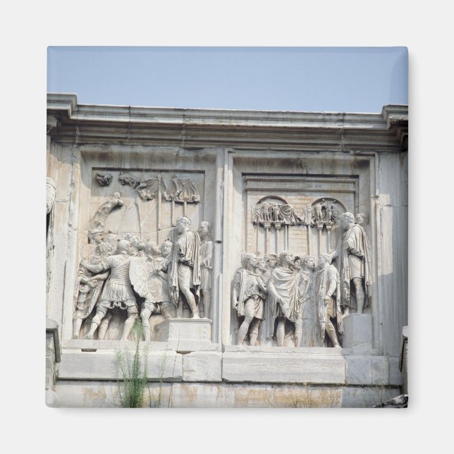 Detail aus dem Arch Constantine Magnet (Vorne)