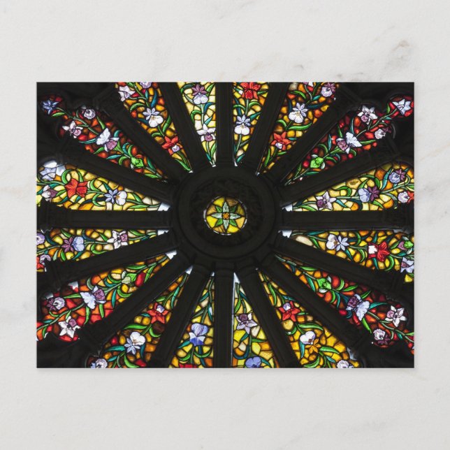 Detail aus verkettetem Glas Postkarte (Vorderseite)