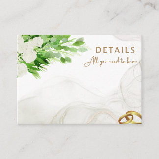 Détail Carte de Mariage