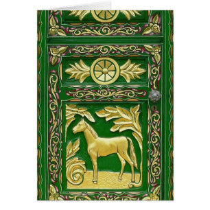 Détail de la porte tzigane