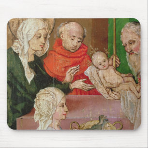 Detail der Darstellung im Tempel Mousepad