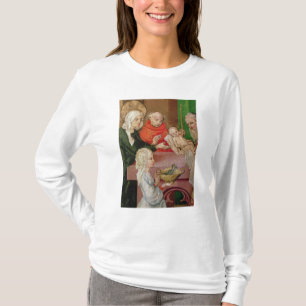 Detail der Darstellung im Tempel T-Shirt