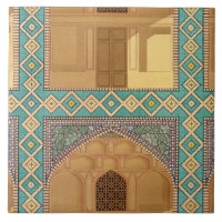 Detail der Hof-Säulengänge im Medrese-i-S