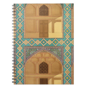 Detail der Hof-Säulengänge im Medrese-i-S Notizblock