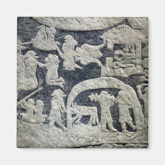 Detail der Legende von Valhalla Magnet (Vorne)