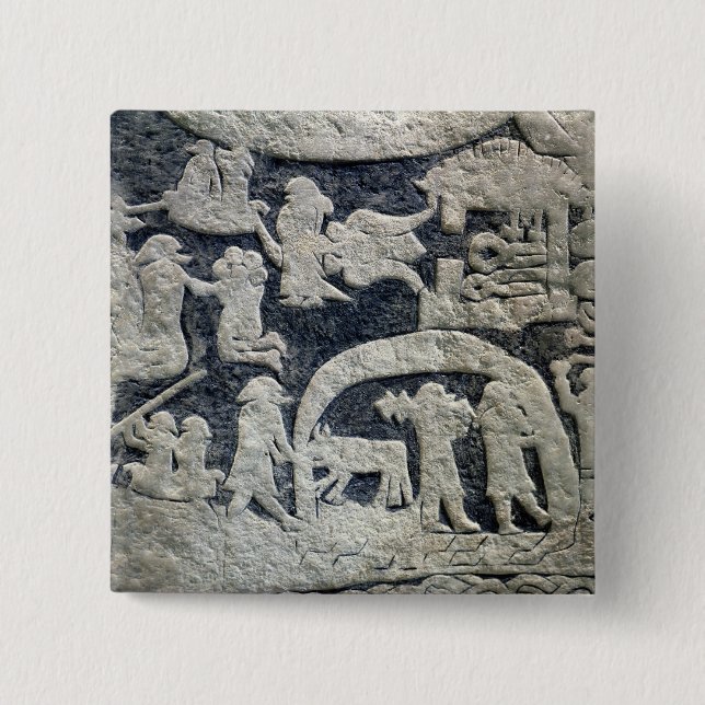 Detail der Legende von Walhall Button (Vorderseite)