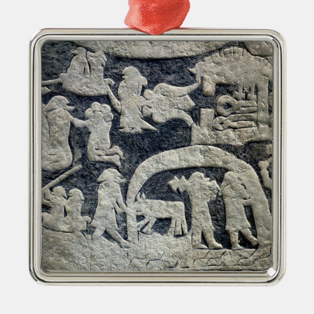 Detail der Legende von Walhall Ornament Aus Metall (Vorne)