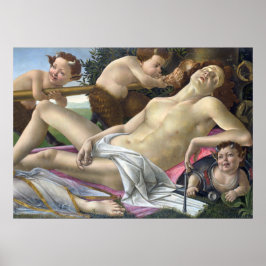 Detail der Mars, der Venus und der Mars von Bottic Poster