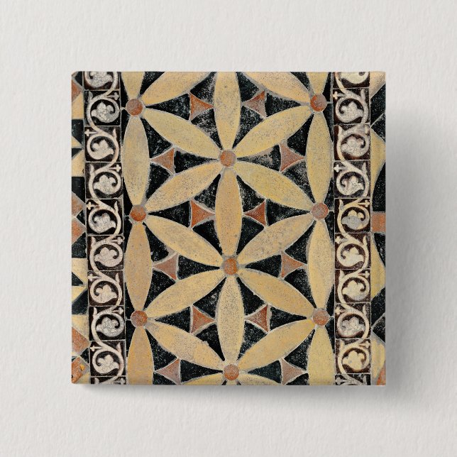 Detail der Plasterung Button (Vorderseite)