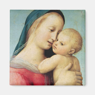 Detail der "Tempi" Madonna, 1508 Magnet