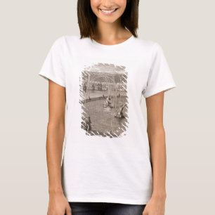Detail des Brunnen von Diana und Apollo in Versail T-Shirt