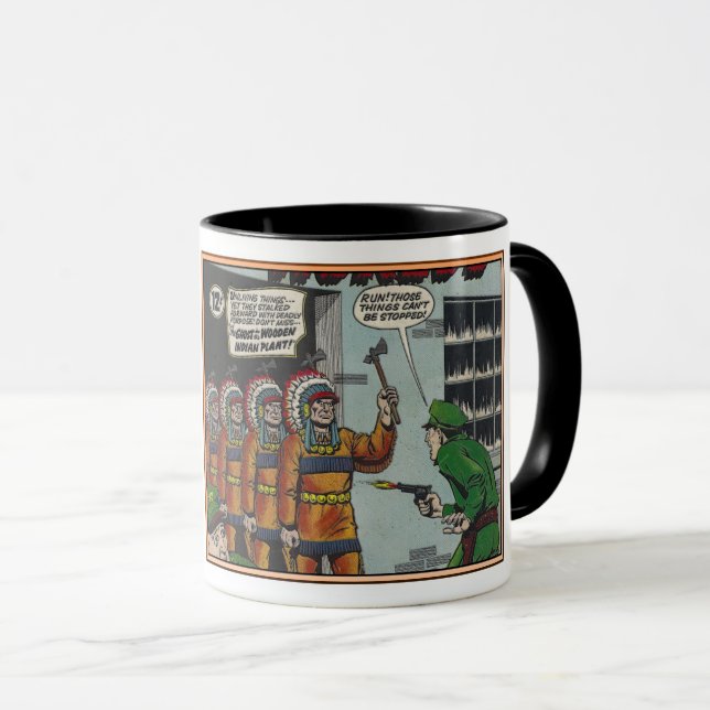 DETAIL DES COMIC 1964 TASSE (VorderseiteRechts)