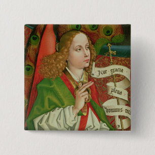 Detail des Erzengels Gabriel Button