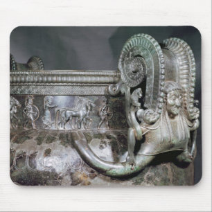 Detail des gorgon Griffs von einem krater Mousepad