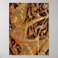 Detail des thailändisch-buddhistischen Tempels