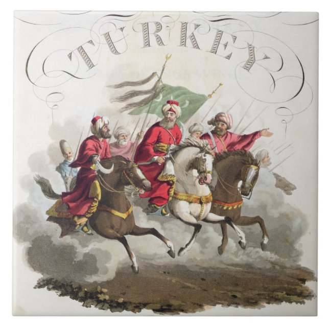 Detail des Titelblattes, 'von den Kostümen des Fliese (Vorderseite)