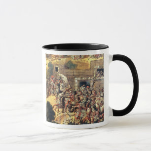 Detail des Versuchs, das Querfacin Tasse