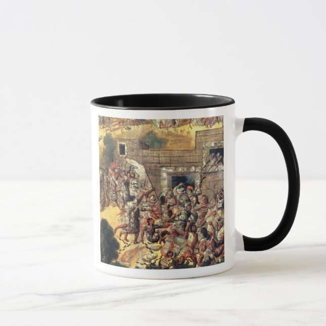 Detail des Versuchs, das Querfacin Tasse (Rechts)