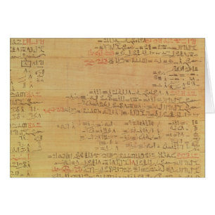 Détail du papyrus mathématique de Rhind