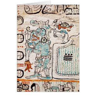 Détail d'un codex maya