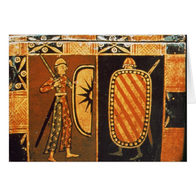 Détail d'un coffre de mariage (Devant horizontal)