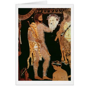 Détail d'un rouge-chiffre vase montrant HOL