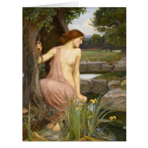 Détail : Echo et Narcisse par John Waterhouse