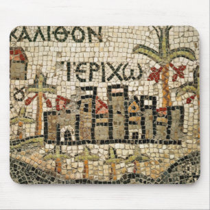 Detail einer Karte von Jericho Mousepad
