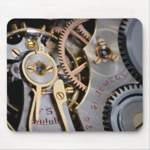 Detail einer Taschenuhr Mousepad