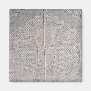 Detail eines altarcloth mit Christus von Magnet