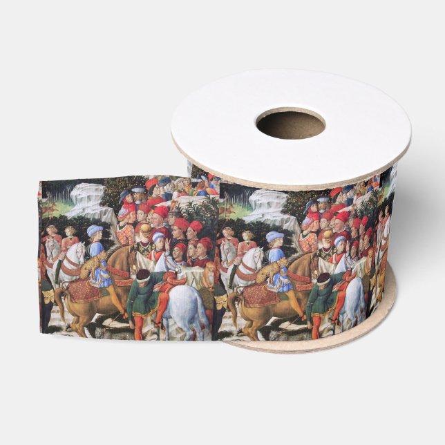 Detail from Procession of the Magus Melchior Ripsband (Spule)