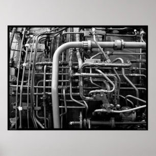 Detail Motors des JetJ-58 Poster