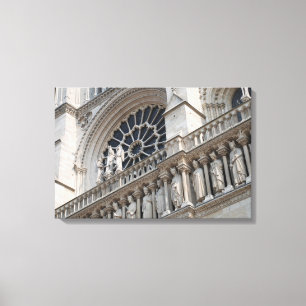 Detail Notre Dame Leinwanddruck