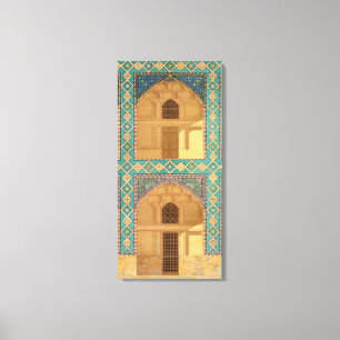 Detail of the Courtyard Arcades in the Medrese-i-S Leinwanddruck
