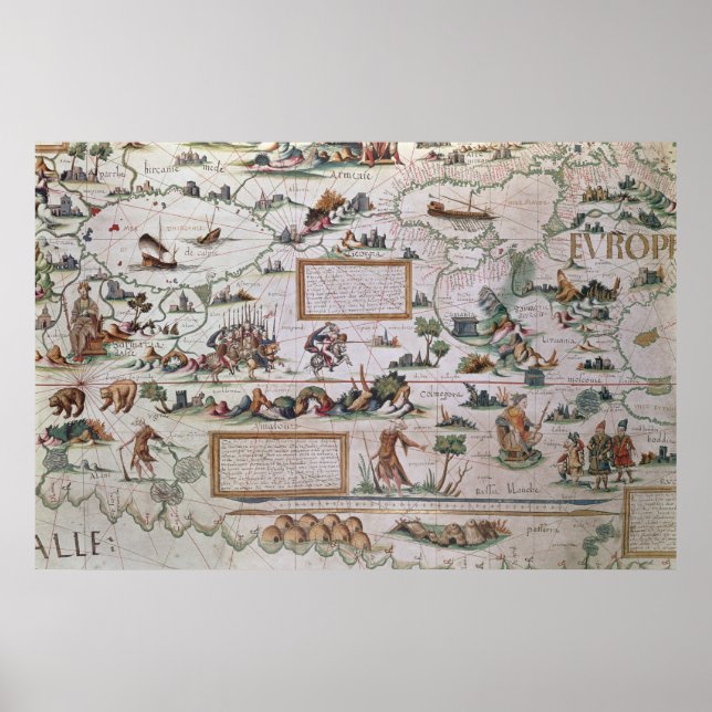 Detail Sibirien Poster (Vorne)