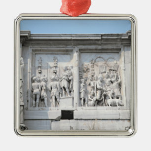 Detail vom Bogen von Constantine Ornament Aus Metall