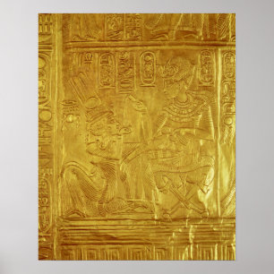 Detail vom goldenen Schrein Poster