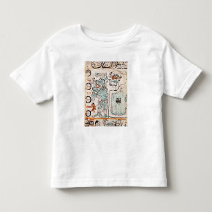 Detail von einem Mayakodex Kleinkind T-shirt