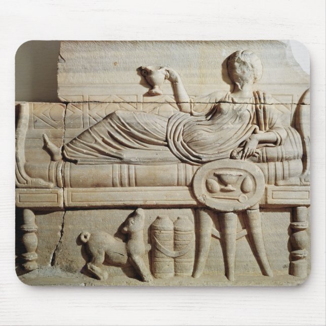 Detail von einem Sarkophag Mousepad (Vorne)