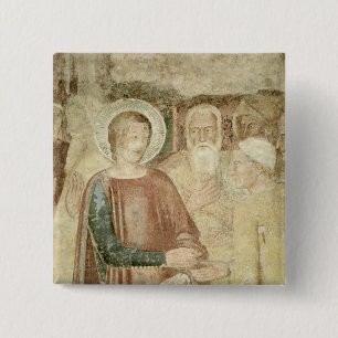 Detail von St. Ranieri im Heiligen Land Button