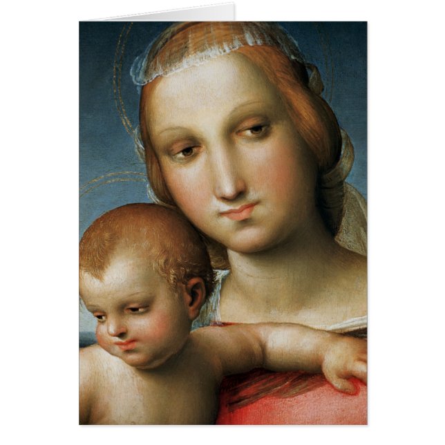 Detail von <Virgin and Child> Zugeschrieben Rapha (Vorne)