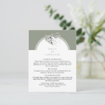 Detailkarte für die Hochzeitsszenarien der grünen