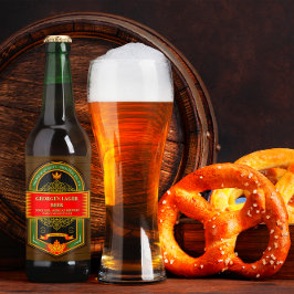 Detaillierte Anpassung der Zuhause Bierflaschenetikett